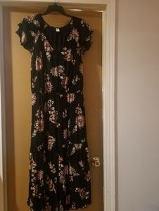 Long floral dress